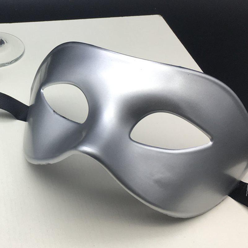 面具老八同款万圣节化妆舞会黑色成人面具