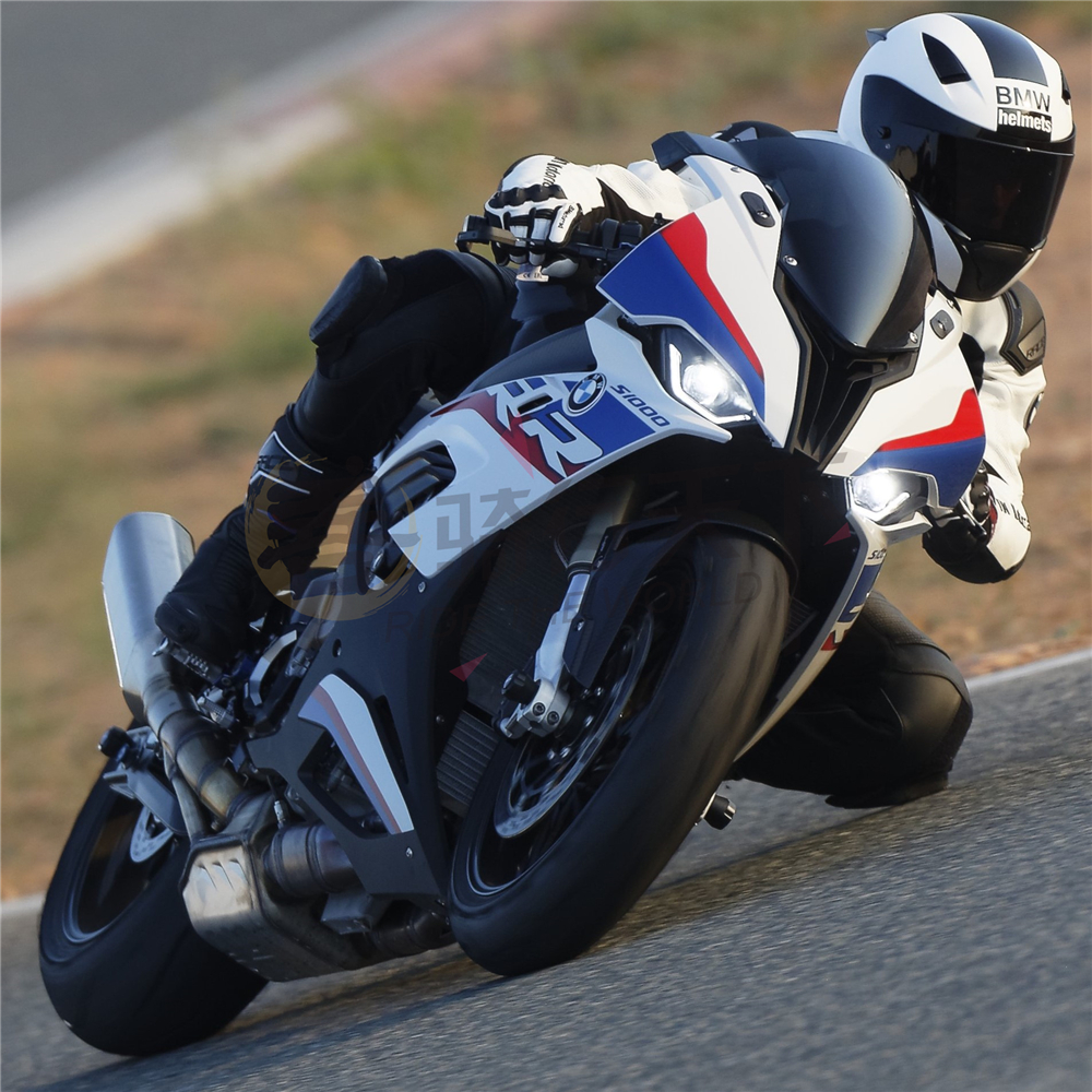 宝马bmw原厂新款s1000rr摩托机车改装茶色加高摩托车前挡风