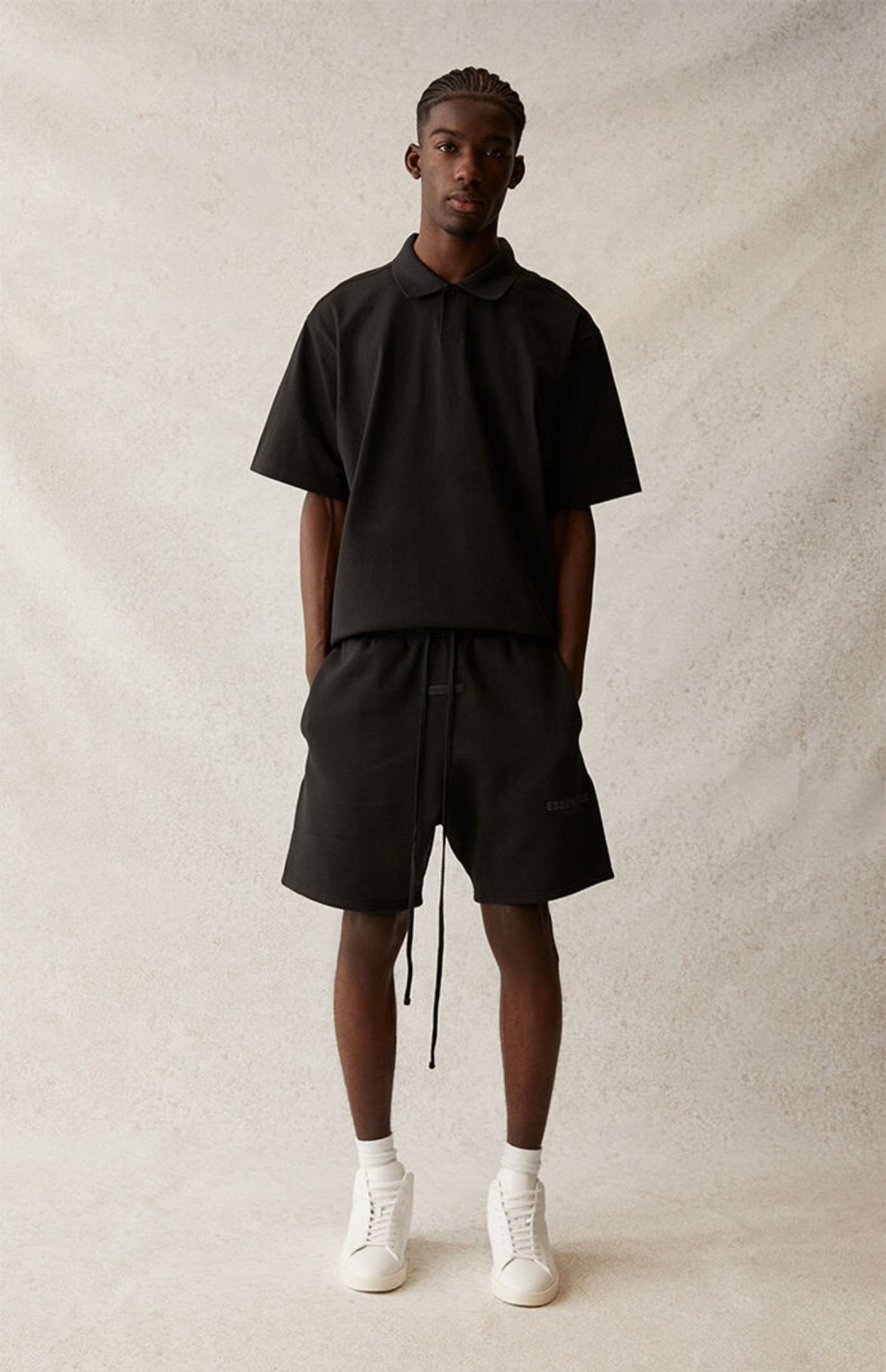 fogfearofgodessentials复线高街抽绳宽松反光休闲裤