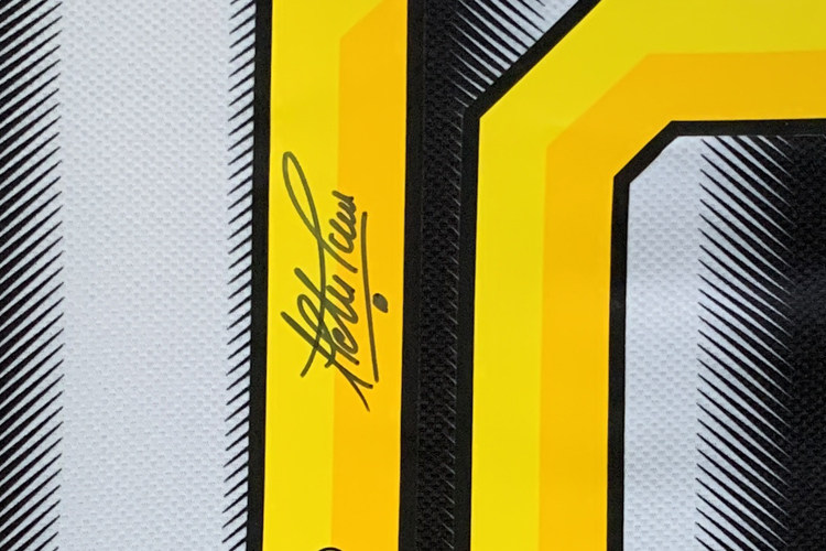 1112尤文图斯德尔皮耶罗亲笔签名足球球衣sa证书文化