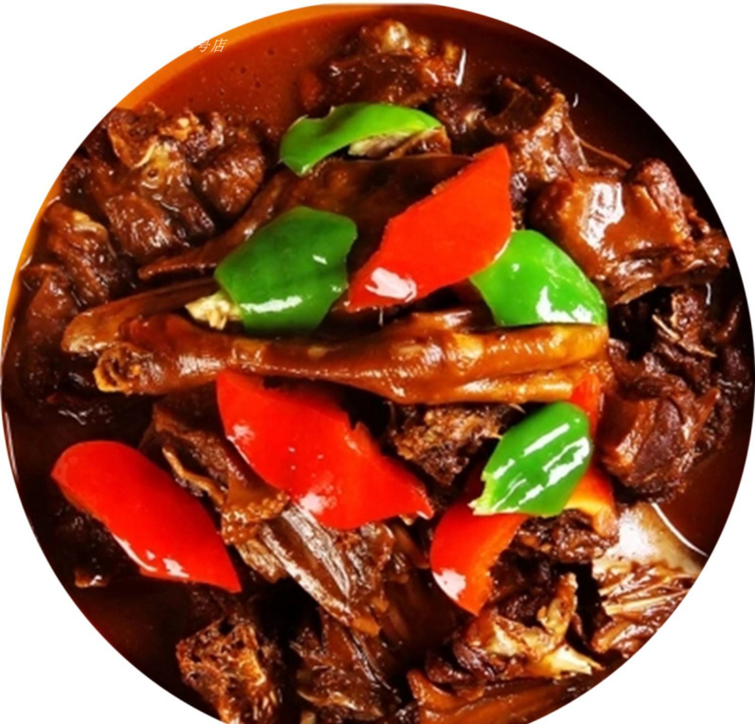 淮扬菜红烧老鹅烧鹅老鹅肉冷冻老鹅肉块农家红烧老鹅3斤酒店用包