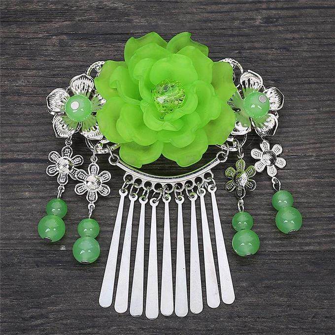 流苏珠花复古发簪古风古代古装头饰发饰