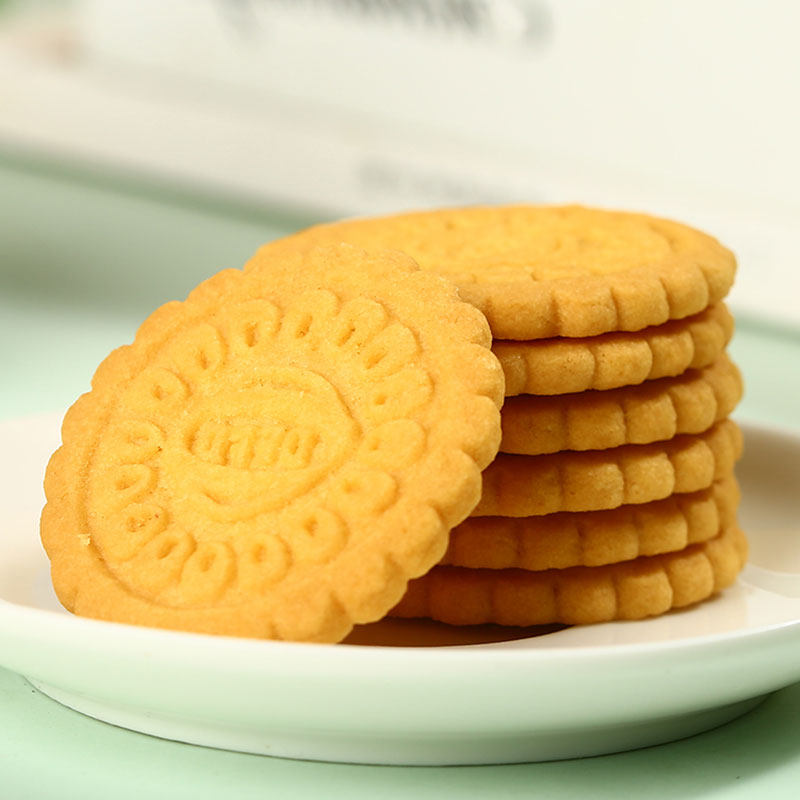 饼干鼎福五黑谷物素食部落酥性早餐饱腹玉米酥性饼干