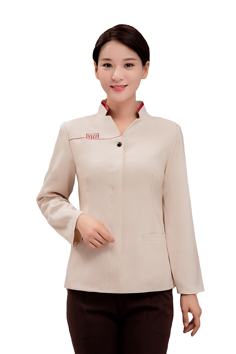 保洁保洁工工作服长袖套装秋季酒店宾馆客房家政物业工装制服