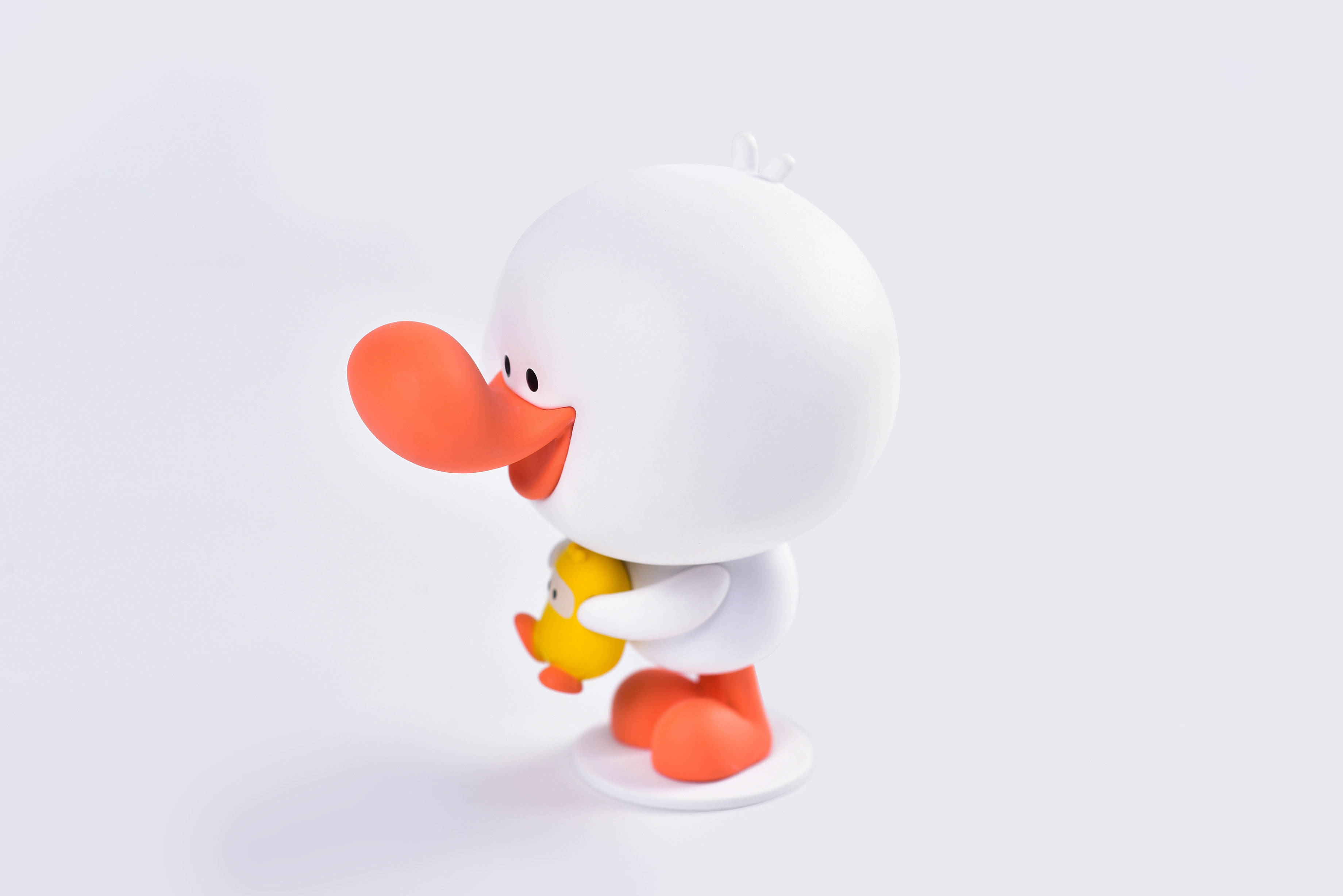 元气鸭子白鸭子潮玩鸭盲盒工作室ak玩具狐尾正版潮玩盲盒