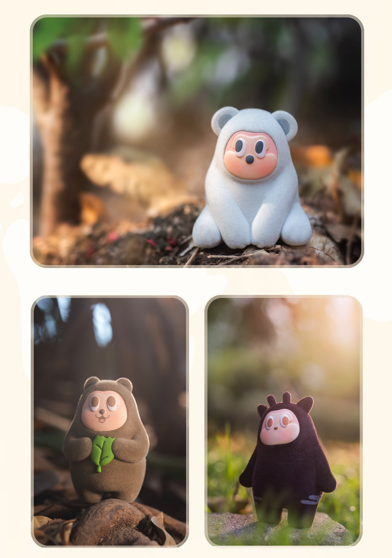 包邮正版寻找独角兽thesllo地球系列濒危动物盲盒潮玩盲盒