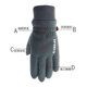 Warm gloves for men and women with cotton and velvet thickened cold-proof riding autumn and winter seasons touch screen sports outdoor cycling motorcycles Warm gloves for men and women with cotton and velvet thickened cold-proof riding autumn and winter seasons touch screen sports outdoor cycling motorcycles