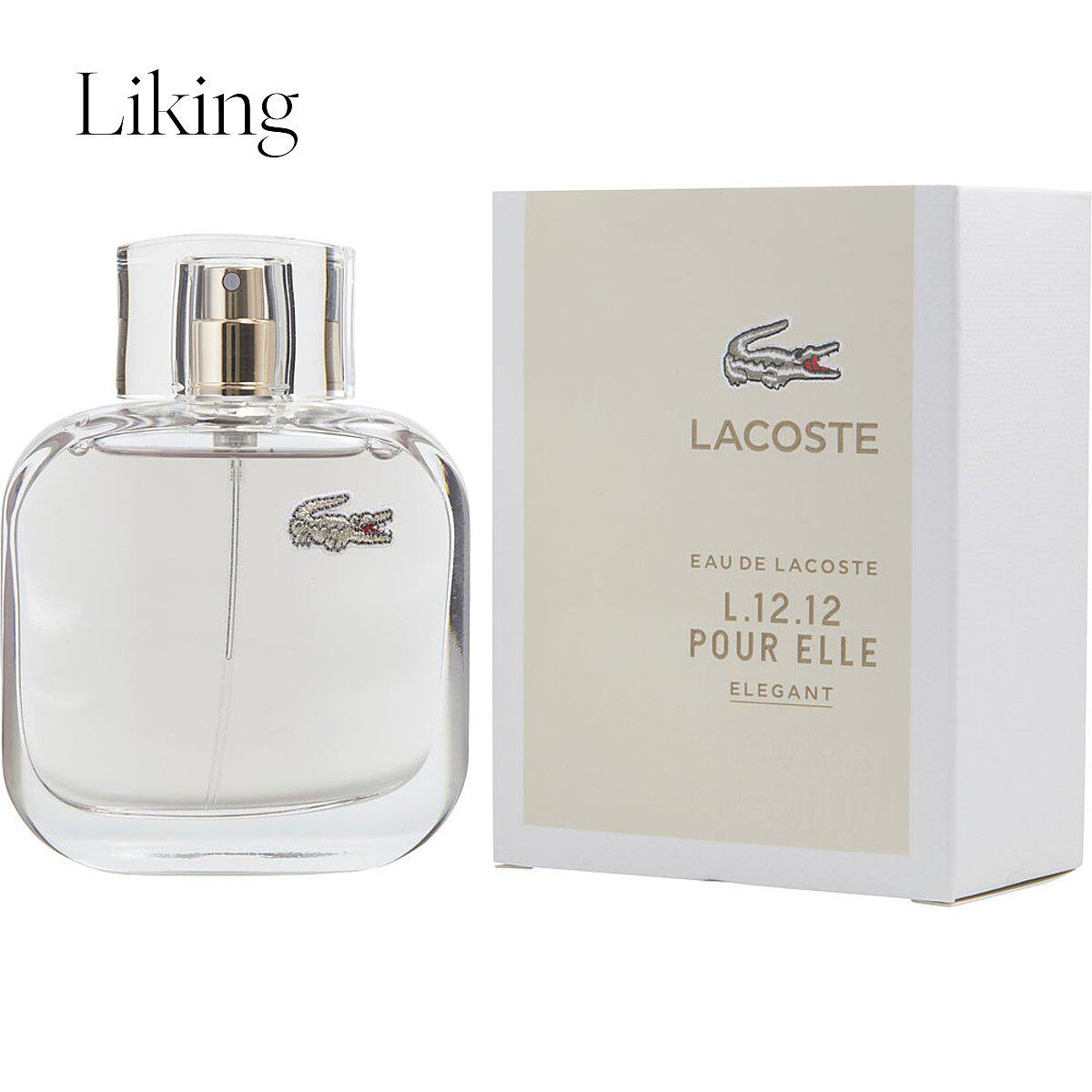 鳄鱼lacoste之水优雅女士香水edt香水