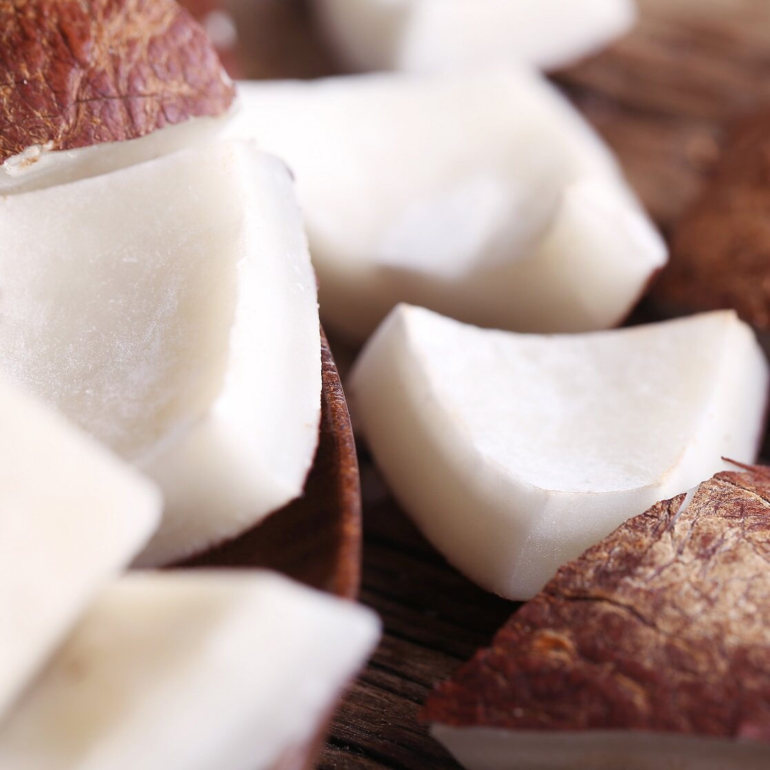 椰子白玉椰皇印度皇椰王椰角子鸡火锅青水肉块椰青