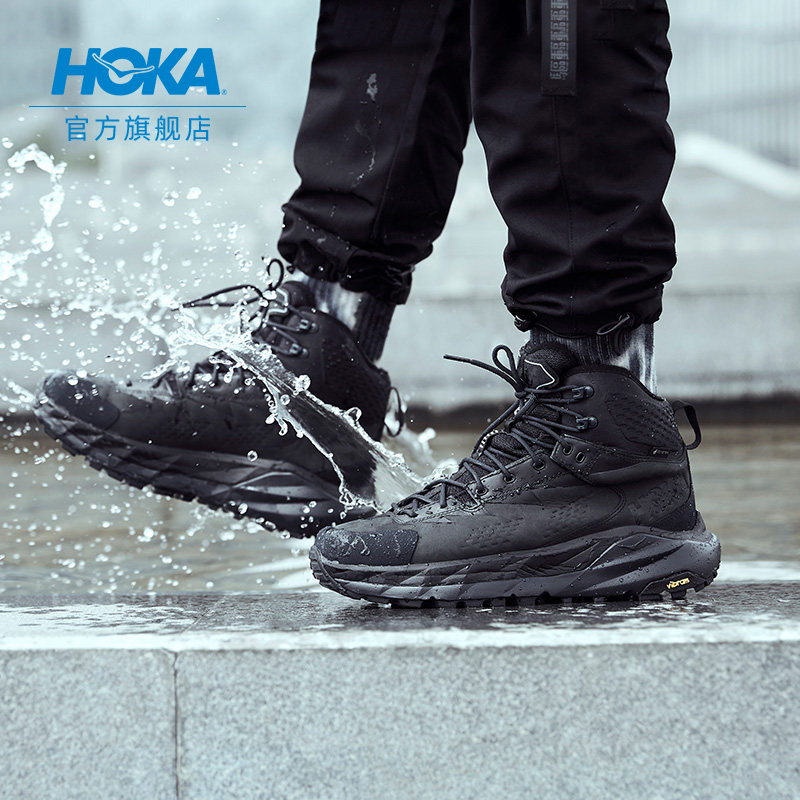 HOKA ONE ONE男卡哈KAHA GTX户外中帮防水防滑轻便登山徒步鞋新品