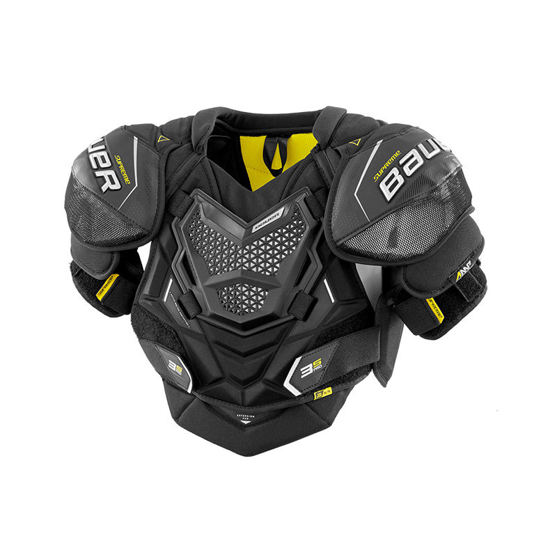 冰球bauer鲍尔3spro护具青少年成人高级护胸护肘冰球