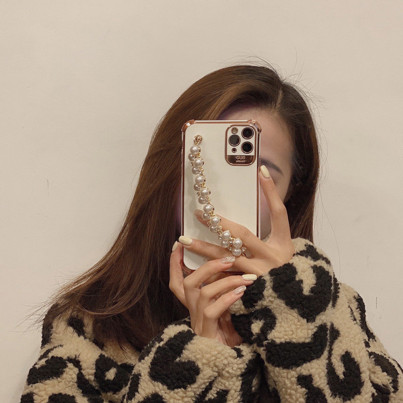 华为电镀8pro5inove软壳亮面nova6手链腕带手机保护套