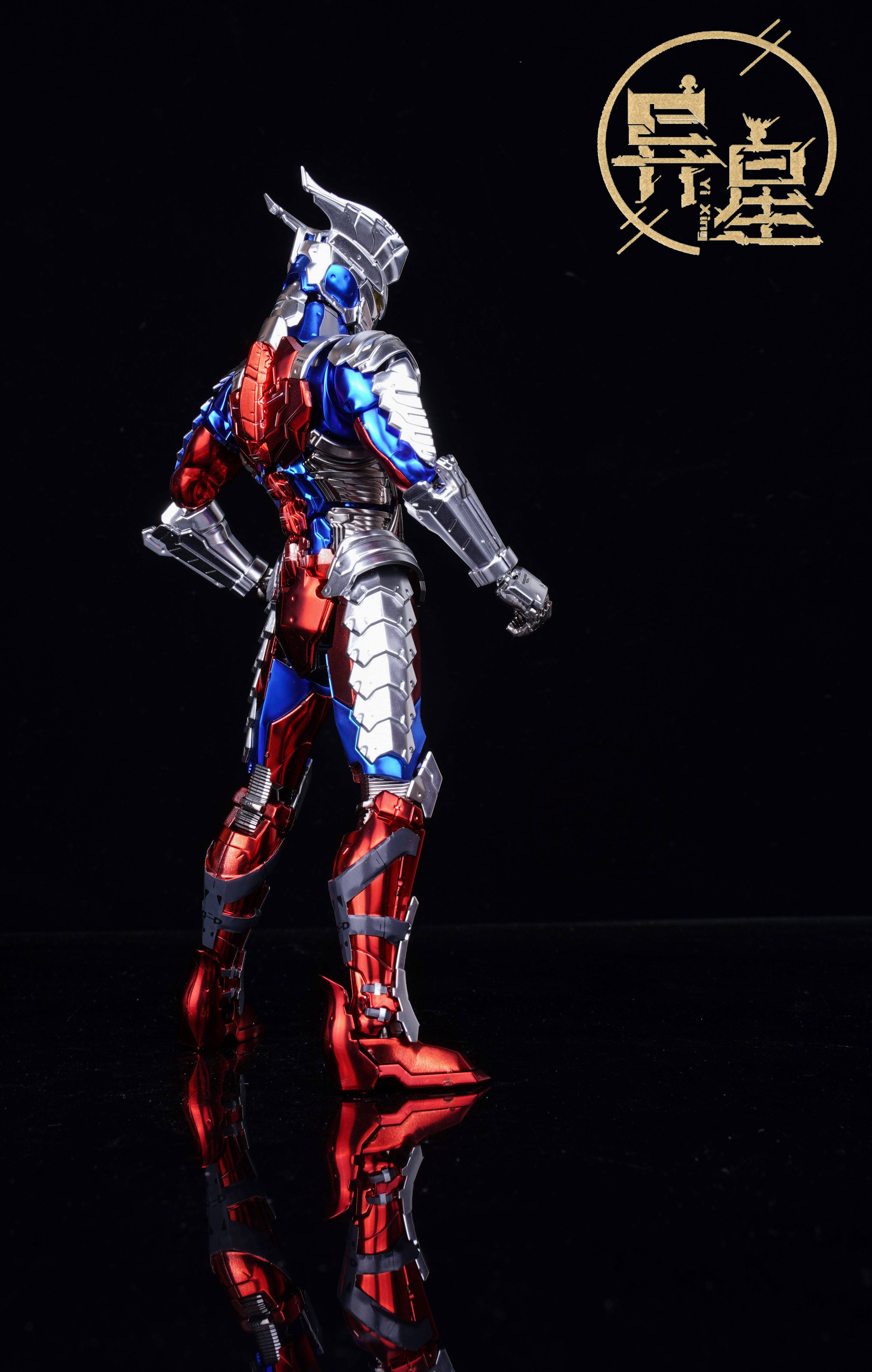 电镀奥特曼异星万代figurerise钢铁赛罗装甲高达模型专区