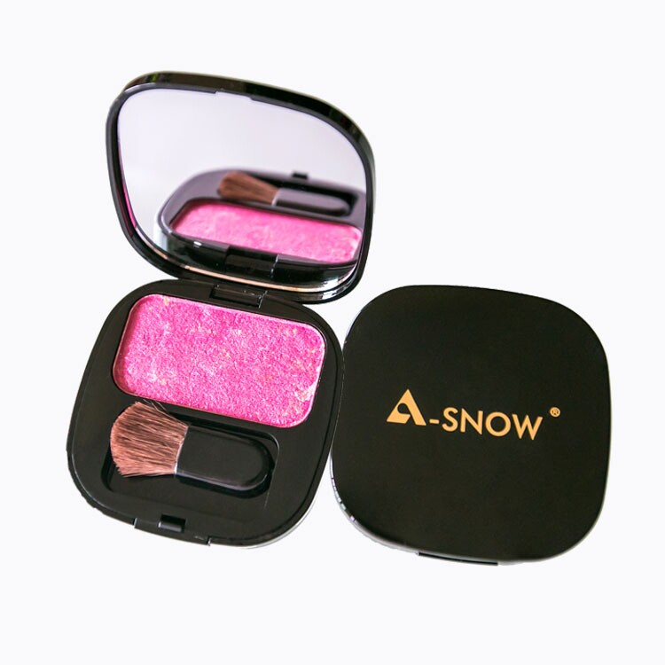 腮红澳雪澜蝶元色塑型修容高光一体微闪持妆腮红