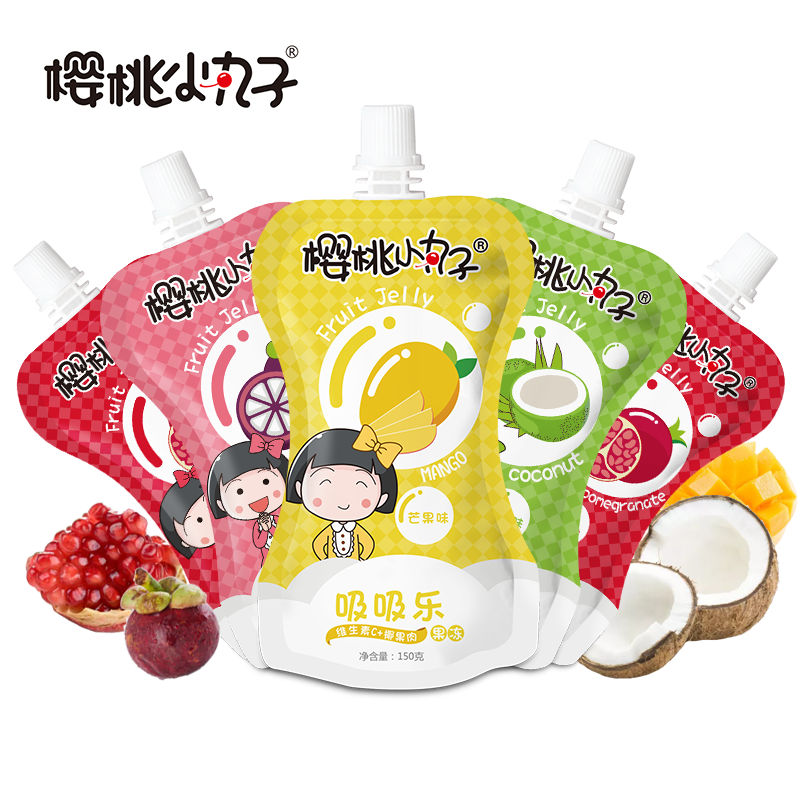 【樱桃小丸子】吸吸果冻儿童多口味