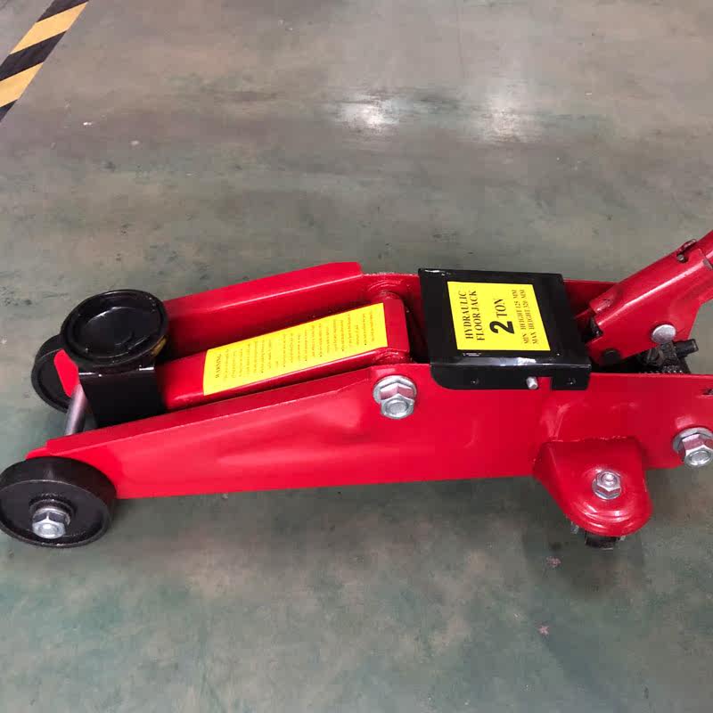 液压千斤顶小汽车用2吨卧式车载小轿车用手摇杆举升顶换胎专用