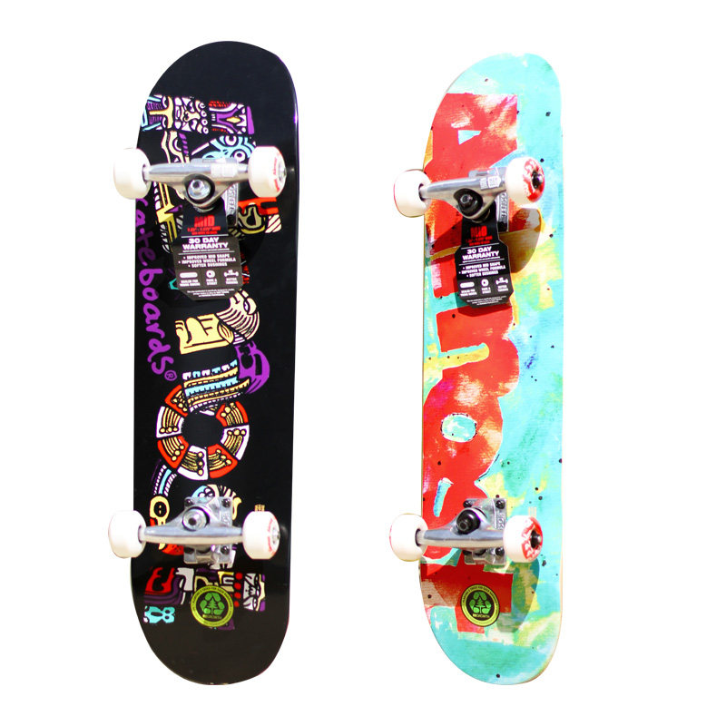 almost儿童滑板进口四轮刷街少儿专用7层枫木滑板