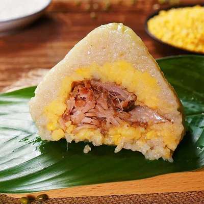 皇中迷你裹蒸200克猪肉绿豆肇庆农家手工广东鲜肉粽子功效与作用/价格