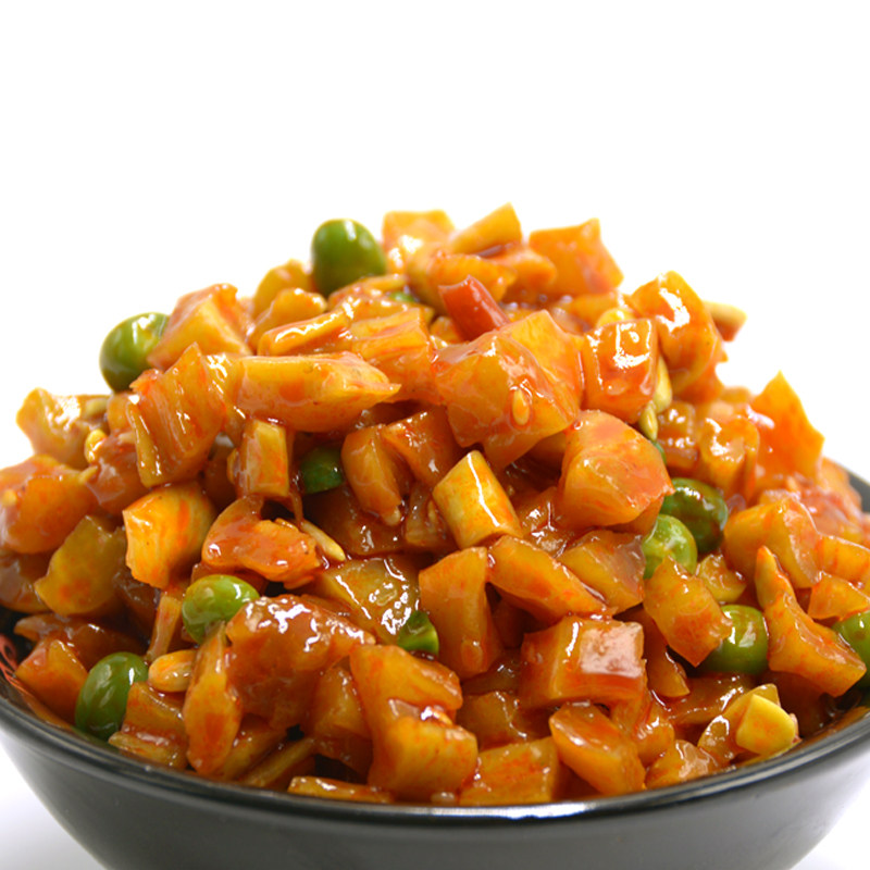 五仁酱丁咸菜下饭菜酱菜麻辣爽口开胃下饭菜萝卜丁500g包邮