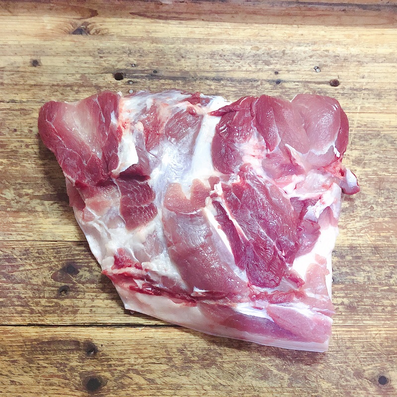 阿豪人家猪支持花呗分期天天新鲜土货猪肉后腿肉带皮40斤如图