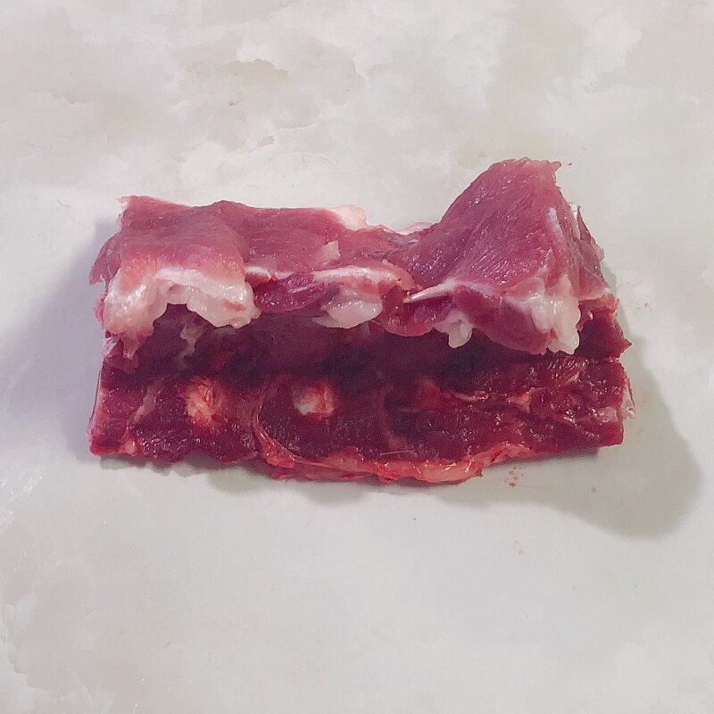 阿豪人家猪天天新鲜放养猪肉里脊骨带肉三角形血骨如图