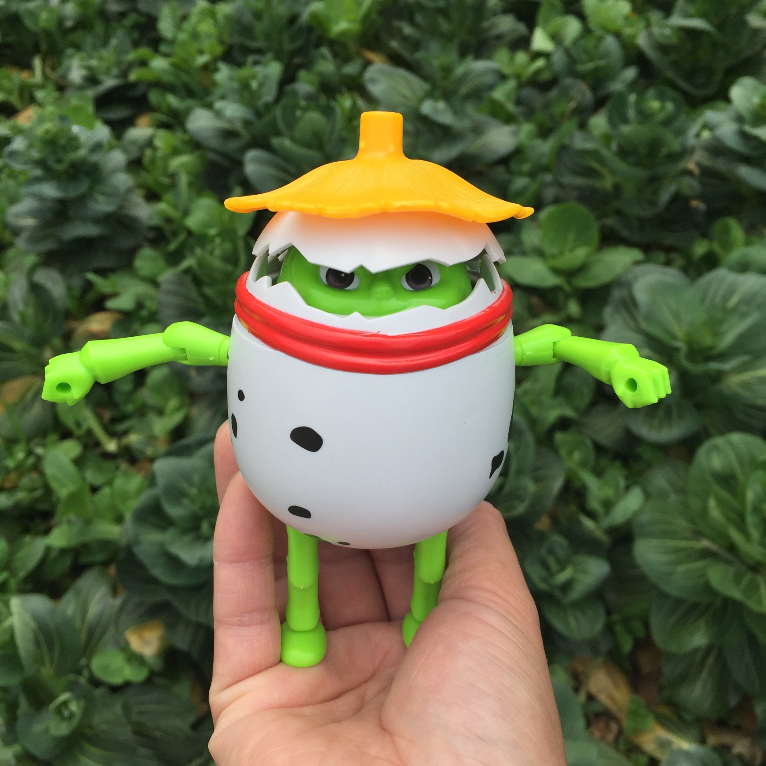 正版熊出没变形记大电影蛋壳侠可变形机器人儿童玩具光头强mg601-mc母