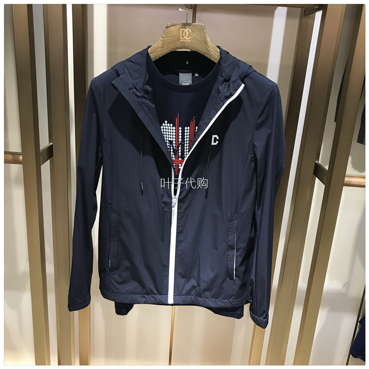 迪赛DEICAE正品新款男装春秋百搭夹克衫外套休闲百搭上衣专柜2990