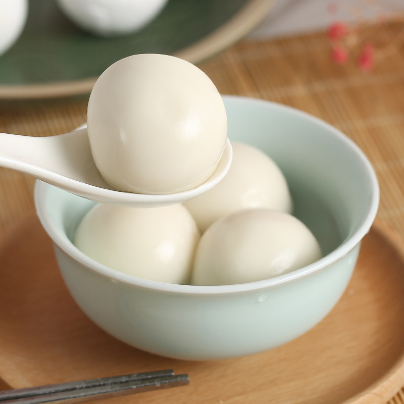 安井荠菜汤圆500g水煮猪肉苏式元宵咸味汤团汤圆