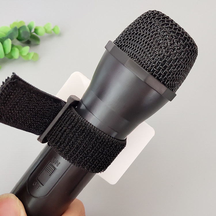 话筒麦牌麦标专用魔术扣件方便使用适合大小支架