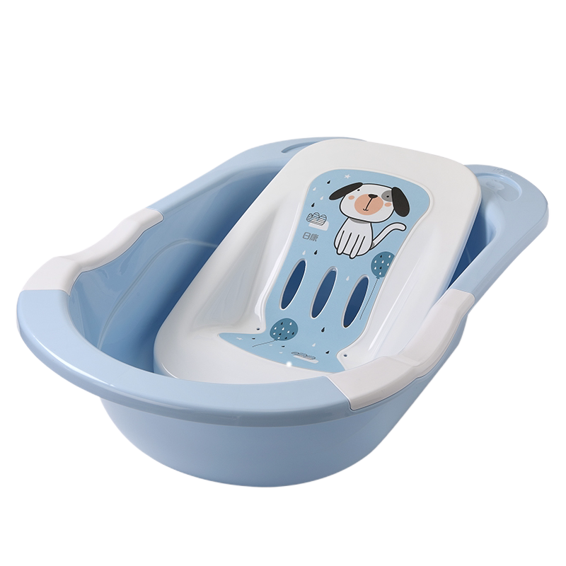 澡盆日康婴儿洗澡宝宝3岁大号浴盆新生幼儿浴盆