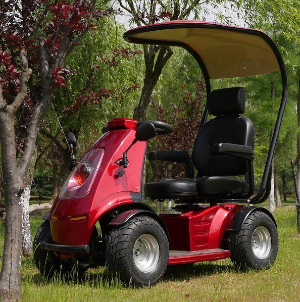 威之群4032老年代步四轮电动车大型高档双人老人老年代步车