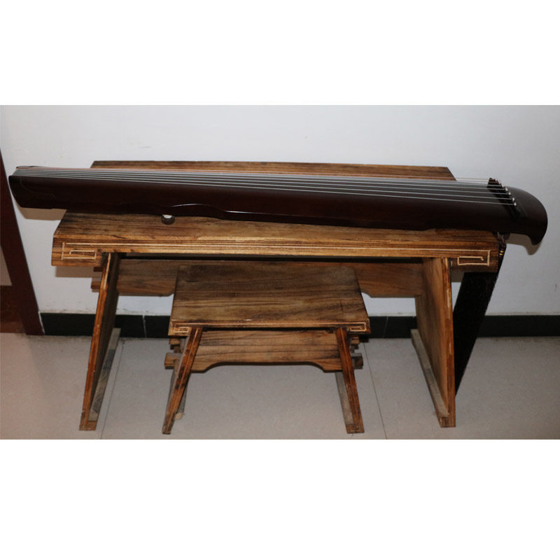 古琴桌凳白海豚桐木桌椅可拆卸双层共鸣琴桌防滑垫琴凳