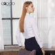 G2000 Professional Women dress shirt business shirt OL commuter elegance white long-sleeved shirt G2000 Professional Women dress shirt business shirt OL commuter elegance white long-sleeved shirt