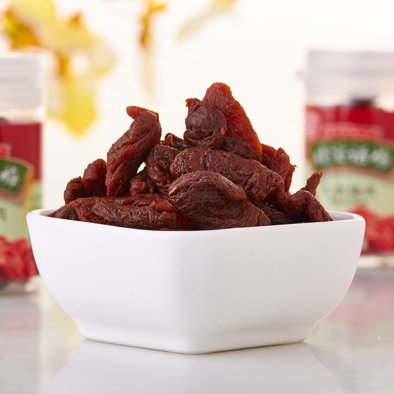 佳宝九制梅肉40g*9瓶休闲凉果干 酸甜九制话梅肉 话梅条零食