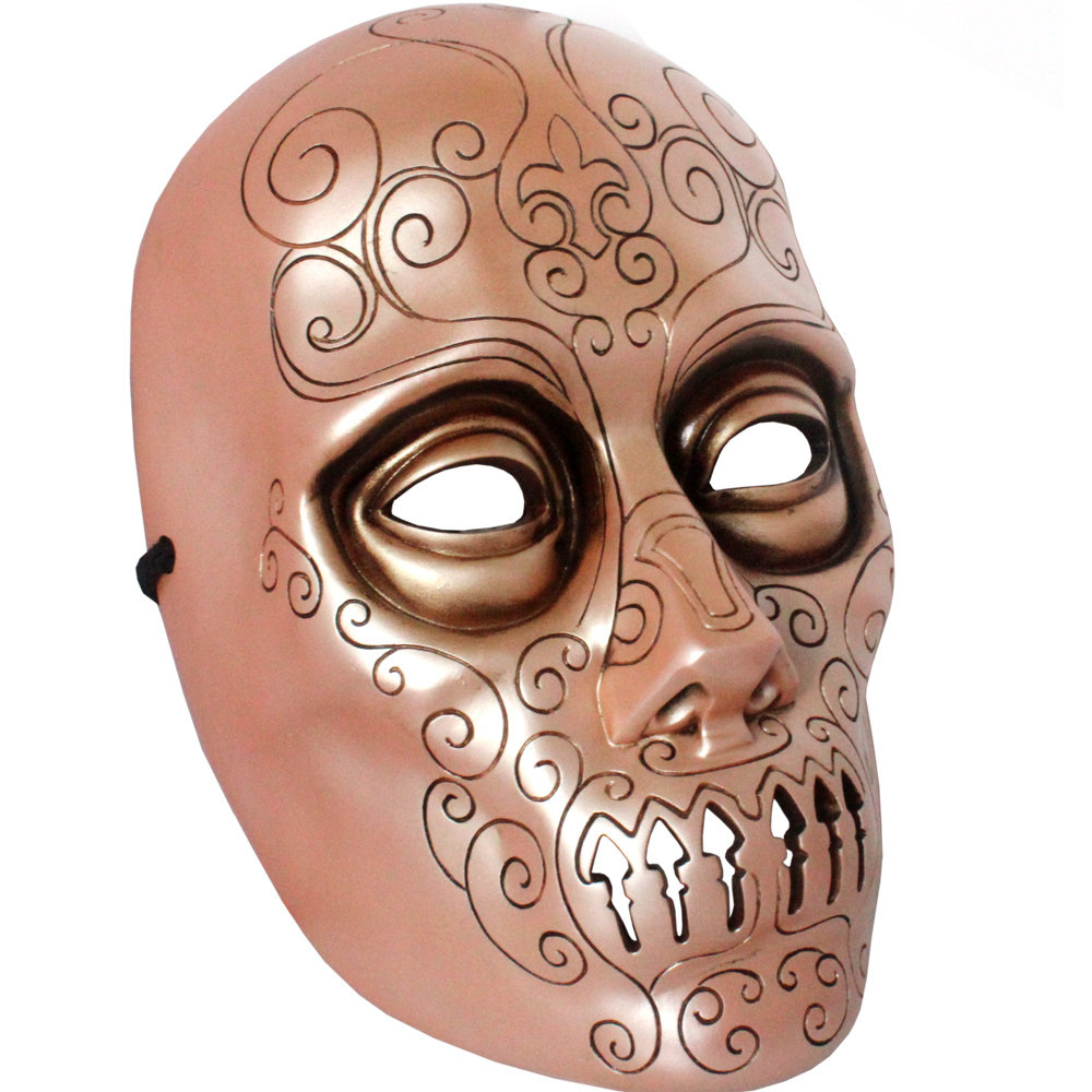 万圣节珍藏版精品树脂 哈利波特电影周边食死徒卢修斯伏地魔面具