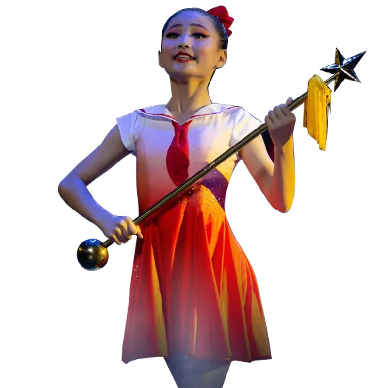 六一儿童红领巾合唱演出服中小学生少先队员女童心向党舞蹈儿童演出服