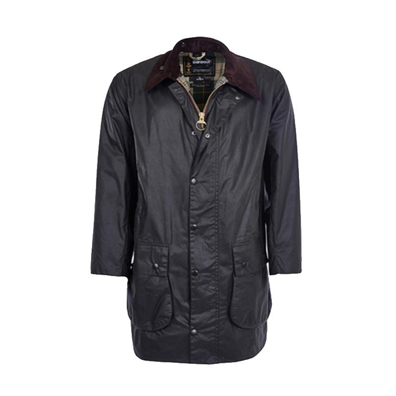 油蜡夹克巴伯尔长风衣外套男border长款英国barbour除暴同款