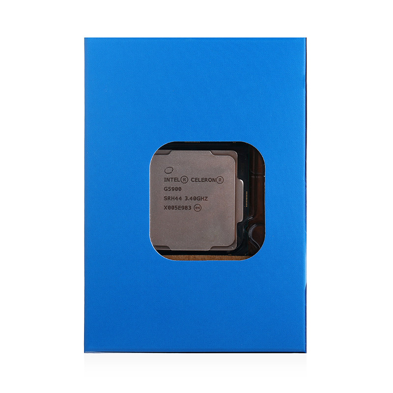 intel处理器搭载十代cpu盒装线程双核双赛扬g5900cpu