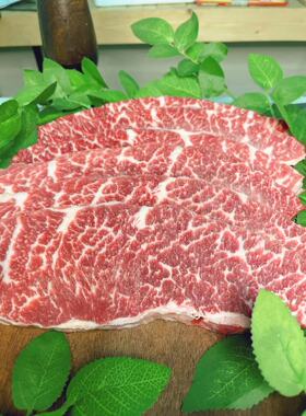 俄罗斯黑安格斯谷饲翼板肉级牛排