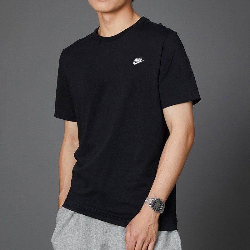 nike耐克2023春季新款短袖宽松半袖圆领纯棉运动t恤
