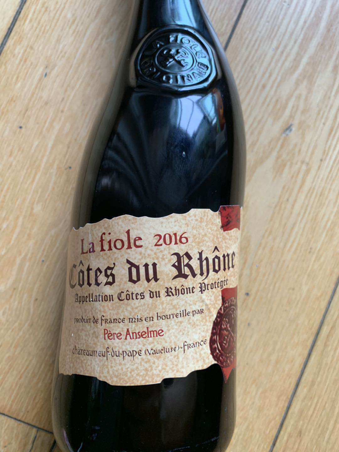 进口红酒lafiole法国歪脖脖子繁华教皇新堡干干红静态葡萄酒