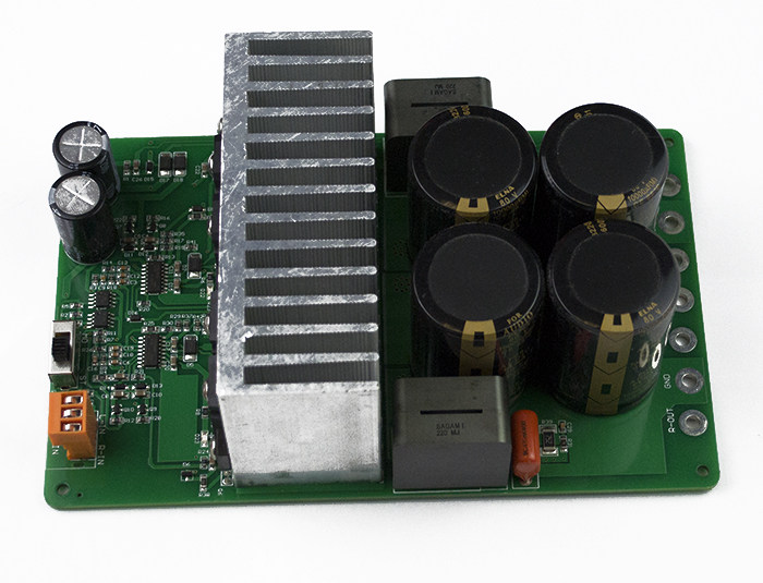 允迪iraud2000家用hifi舞台irs2092大功率2000w专业d类数字功放板