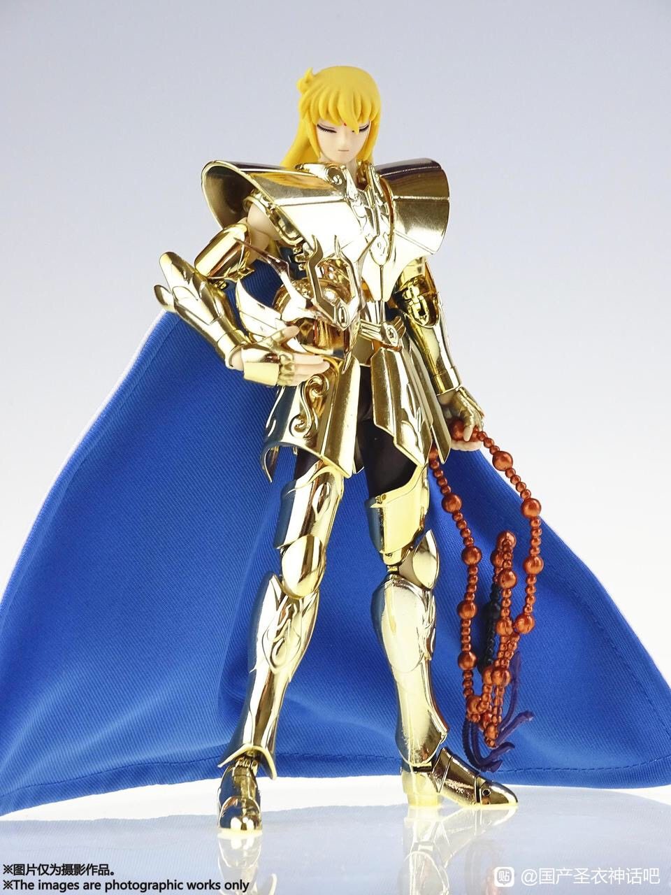 现货即发mst处女黄金圣衣斗士神话exm处女座沙加普色24k原色