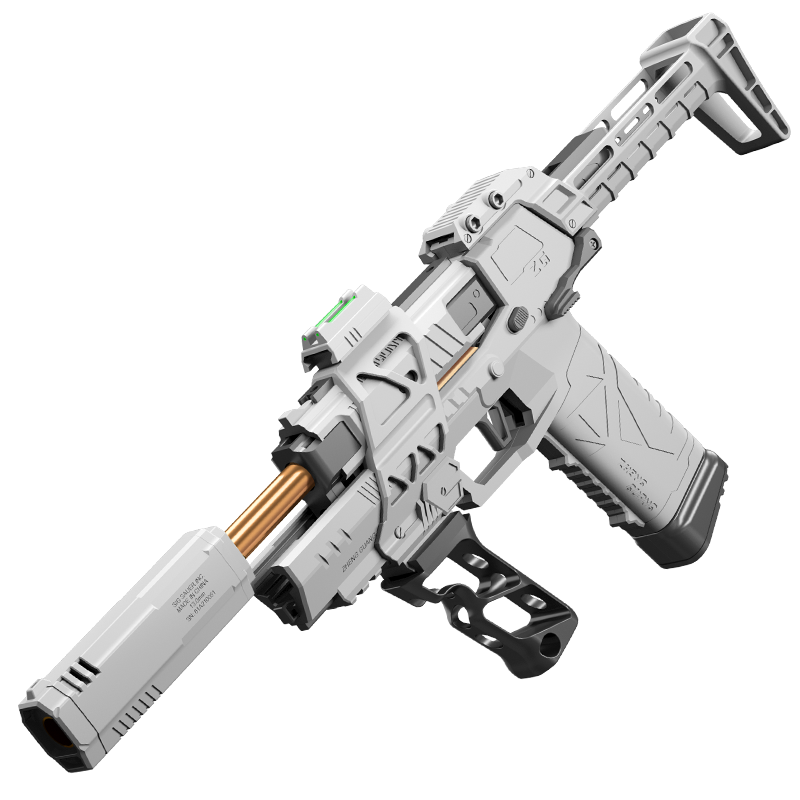 壁虎战术卡宾升级空仓挂机射程程远手拉上膛电动玩具枪