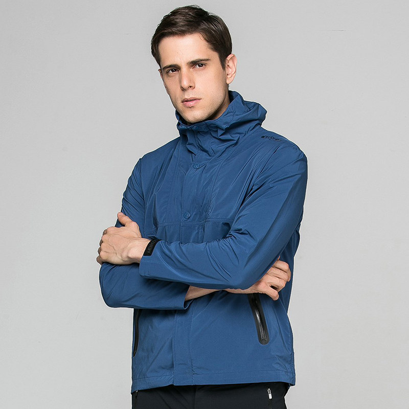 discovery旅行外套户外春夏防风泼水轻薄连帽上衣户外休闲衣