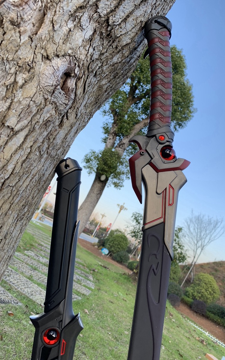 守望屁股先锋源氏刀邪鬼刀周边村正金属武器模型手办道具未开刃