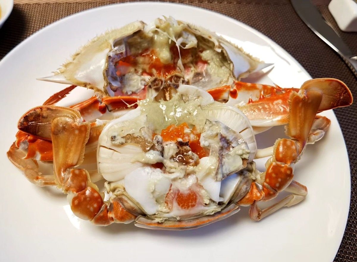 红膏三斤海蟹蟹母梭子特大螃蟹巷鲜花水产海舟山梭子蟹