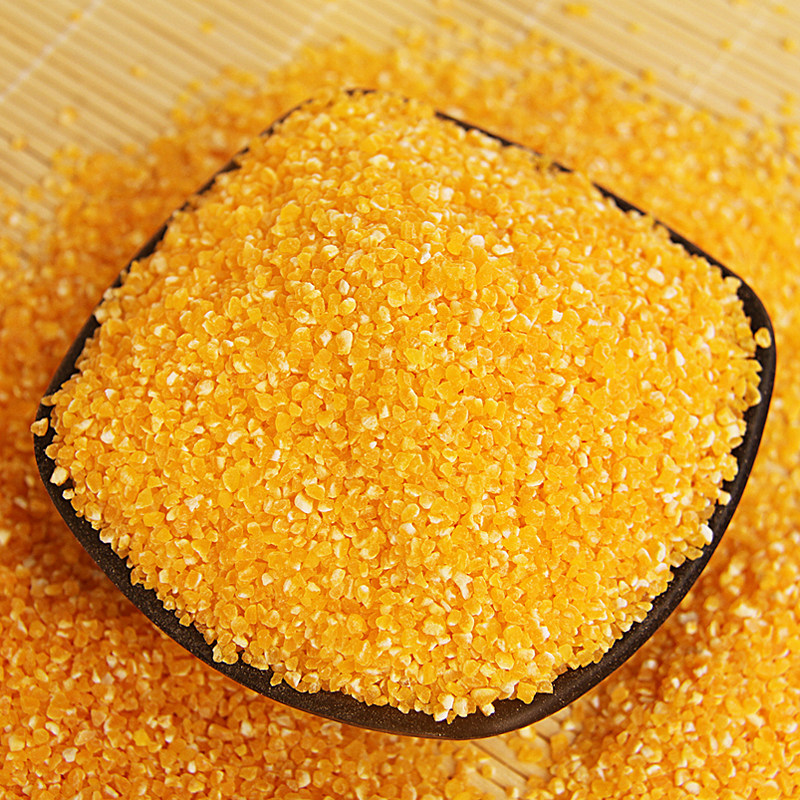 现磨东北玉米糁农家小碴子五谷杂粮苞米糁非转基因苞谷糁5斤