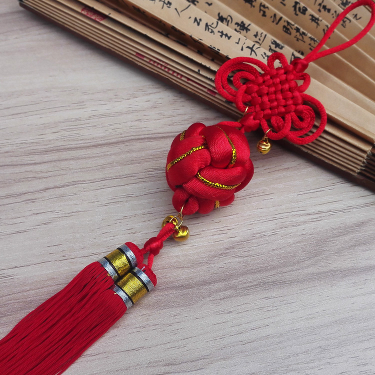 大号幸运运球中国结挂件特色民族绣球国风小礼中国结