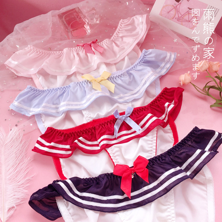 日系二次元cos动漫海军美少女战士水手服无钢圈文胸文胸套装